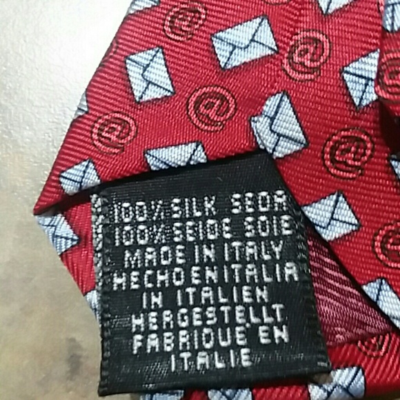 Beauford Tie Tack Silk tie. New with tag still on - Picture 3 of 5